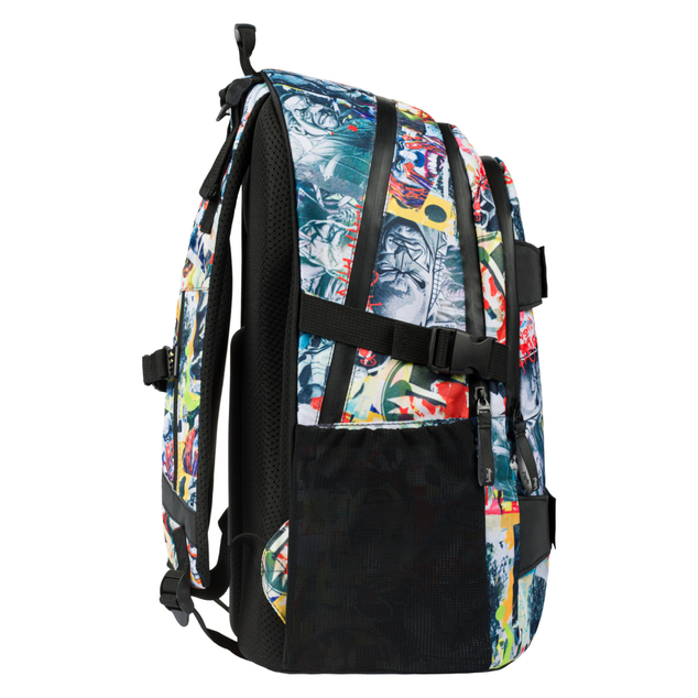 BAAGL SADA 3 Skate Batman Comics: Rucksack, Federmäppchen, Tasche