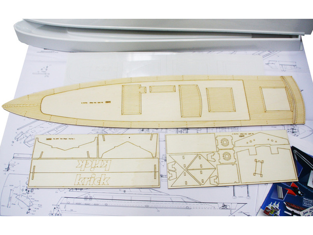 ROMARIN San Diego Mega jachta kit