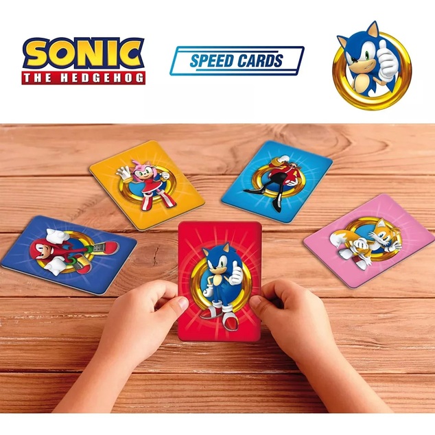 Lisciani Sonic Speed Card kartová hra 2-4 hráči