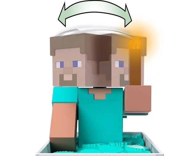 Mattel MINECRAFT RC Minecart mit Steve