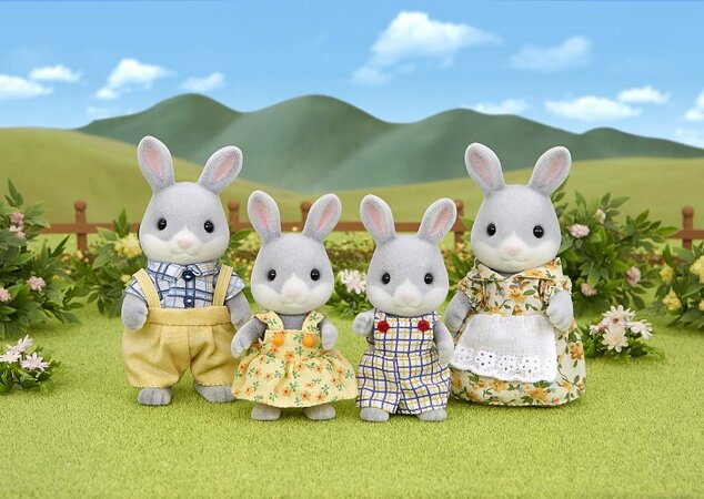 Sylvanian Families Graue Kaninchenfamilie