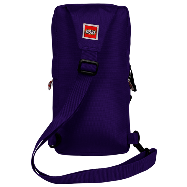 LEGO Signature Brick 1x2 Sling Bag - viola scuro