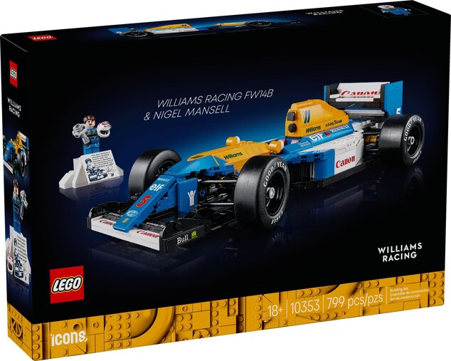 LEGO® Icons 10353 Williams Racing FW14B a Nigel Mansell