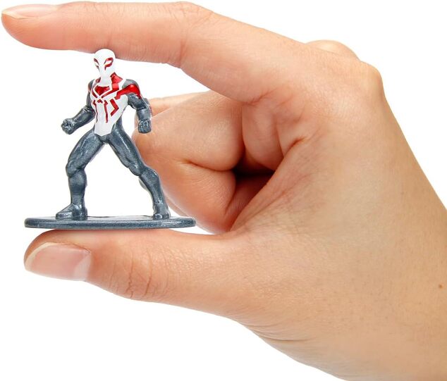 Jada Marvel Spiderman Kovové zberateľské nanofigúrky 18 ks