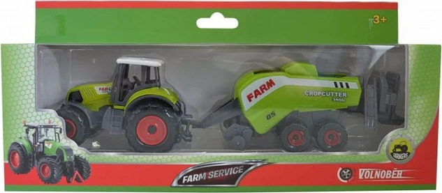 SPARKYS - Traktor s lisom na slamu 1:50