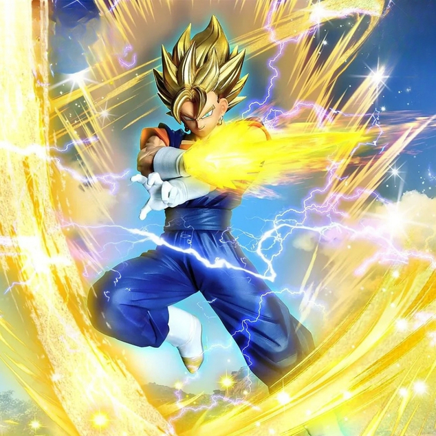 Bandai Dragon Ball Z - Dokkan Battle 10. évforduló Super Vegito, 19 cm