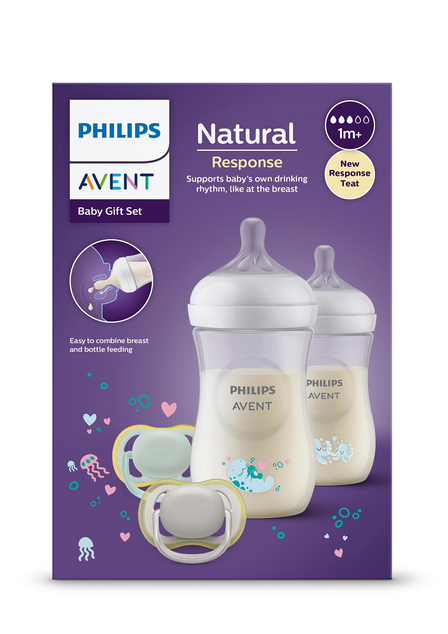 Philips AVENT Natural Response Starterset für Neugeborene SCD837/11