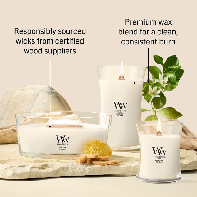 WW Kerze Klein White Honey