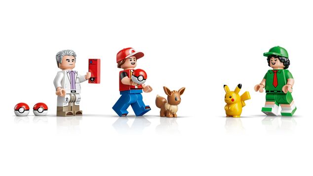 LEGO® Pokémon 72154 Poké Ball avec des moments emblématiques des Entraîneurs