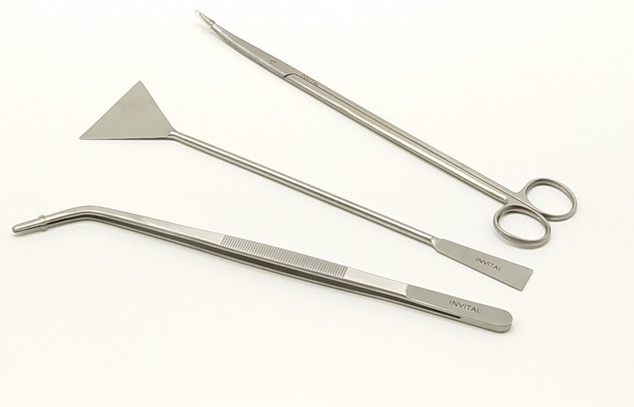INVITAL Set 3 kusov náradia pre údržbu 30 cm