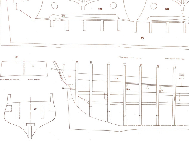 Mantua Model USS Constitution 1:98 kit