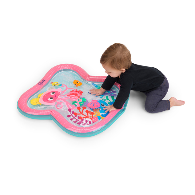 BABY EINSTEIN Tapis d'eau pour le développement moteur Jiggling Janet™ Tummy Time, 0m+