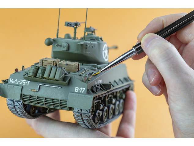 Modelcraft štetec s výmennými koncovkami (sada)