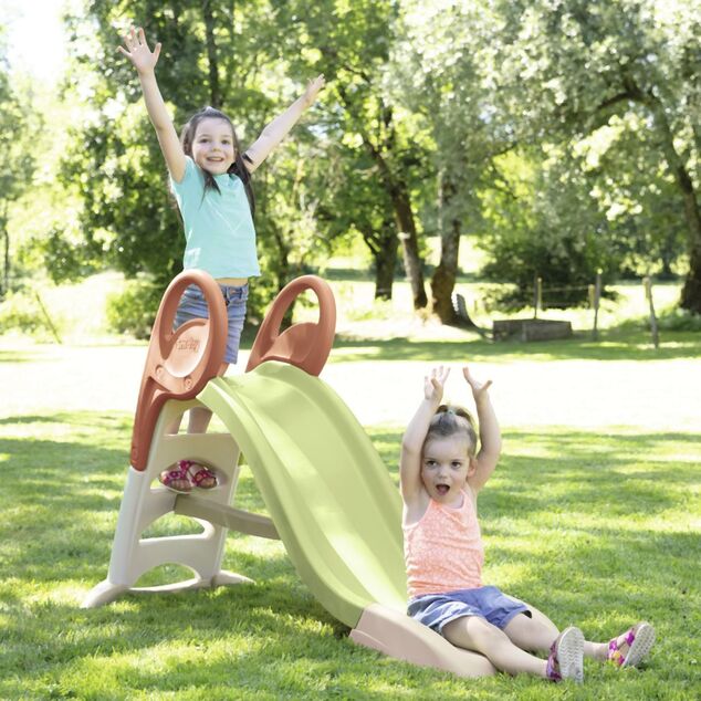 Smoby Toboggan Life KS 150 cm avec arrosage vert