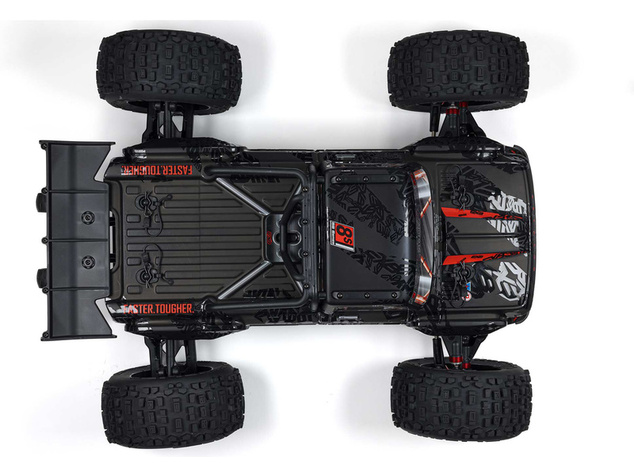 Arrma Outcast 8S BLX 1:5 4WD EXB RTR čierna