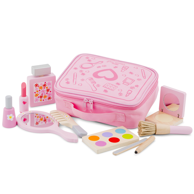 New Classic Toys Drevená make up sada v kufríku