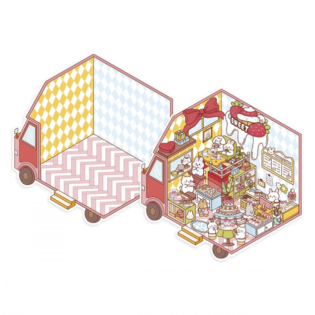 Janod Cosy Set creativ Autocolante Minilume Livrări