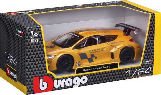 Bburago 1:24 Renault Mégane Trophy Metallic Gelb