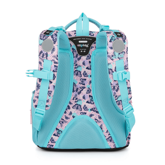 Mochila escolar OXY GO Mariposa