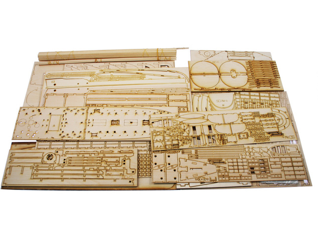 Modell-Tec D/S Skibladner 1:60 Bausatz