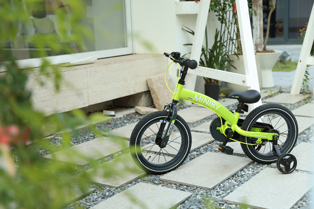 QPLAY Bicykel Miniby 3v1 Green, vek 2 - 8 rokov