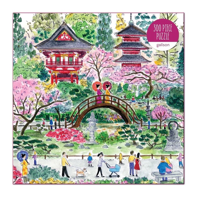 Galison Puzzle Japonská čajová záhrada 300 dielikov