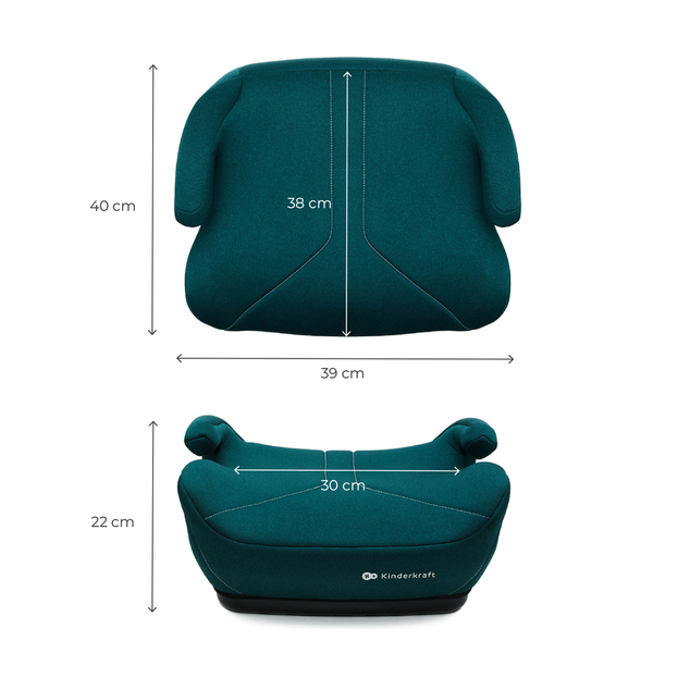 KINDERKRAFT Podsedák I-Boost 2 (125–150 cm) Green
