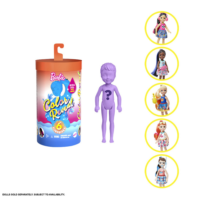 Barbie Color Reveal Chelsea vlna 2 CDU