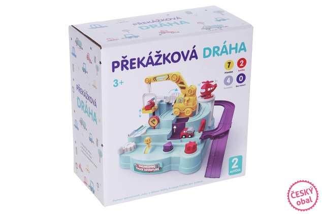 Prekážková dráha 24x24x17 cm