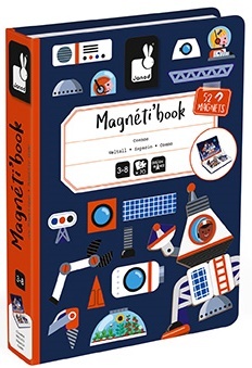Janod Magnetibook Vesmír Magnetická kniha pre deti
