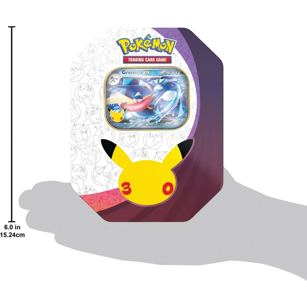 Pokémon TCG: 30th Celebration ex Tin