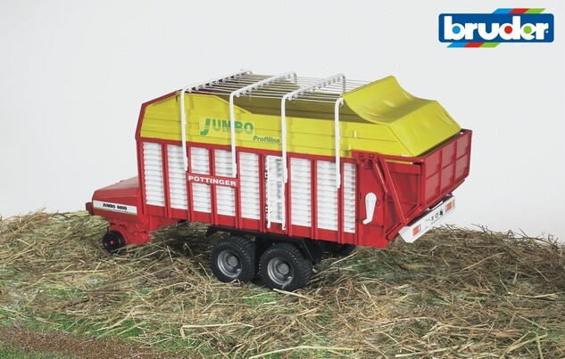 Bruder 02214 Zberač a prepravník slamy Pottinger Jumbo 6600