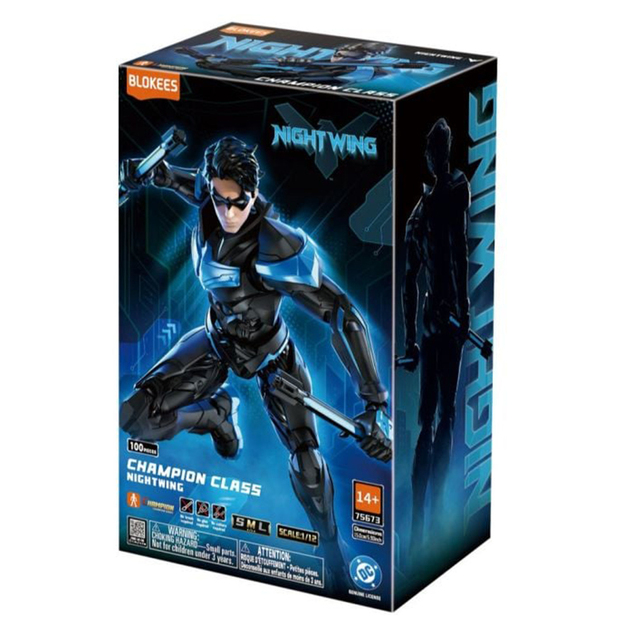 DC HERO BLOKEES građevinski set Champion Class 03 Nightwing