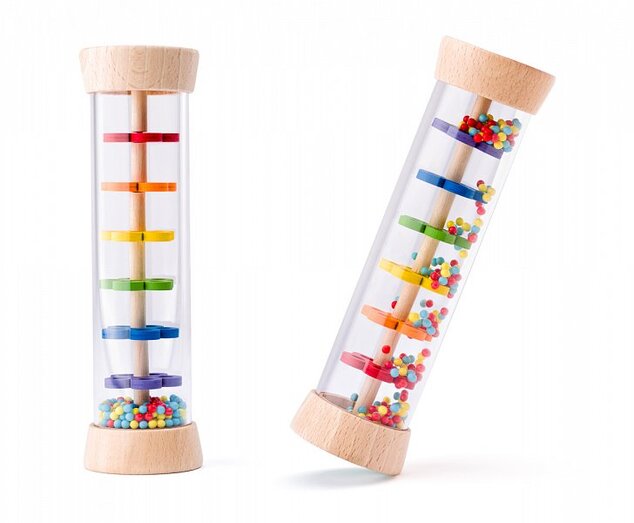 Woody Rattle "Regenbogenregen".