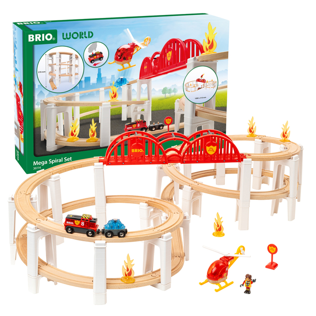 Brio Vláčikodráha megašpirála