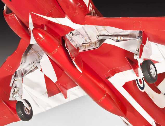 Plastic ModelKit letadlo 04284 - BAe Hawk "Red Arrows" (1:32)