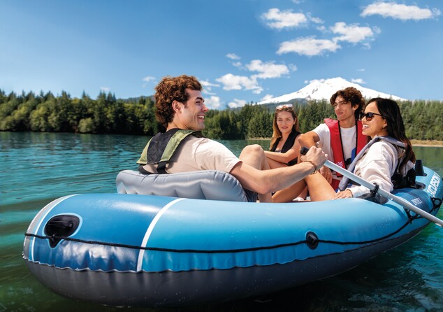 Intex 66324 Nafukovací čln Excursion™ 4 Set, 315 x 165 x 43 cm