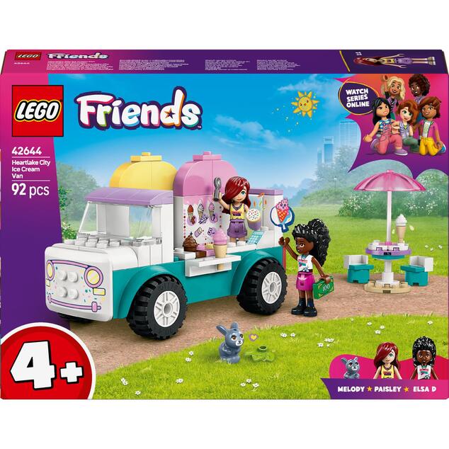 LEGO® Friends 42644 Zmrzlinárske auto v mestečku Heartlake