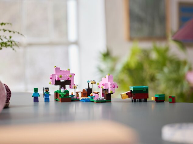 LEGO® Minecraft® 21260 Garten mit blühenden Kirschbäumen