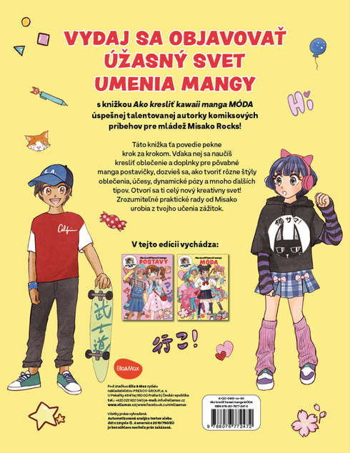 Ako kresliť KAWAII MANGA: MÓDA – Krok za krokom s MISAKO