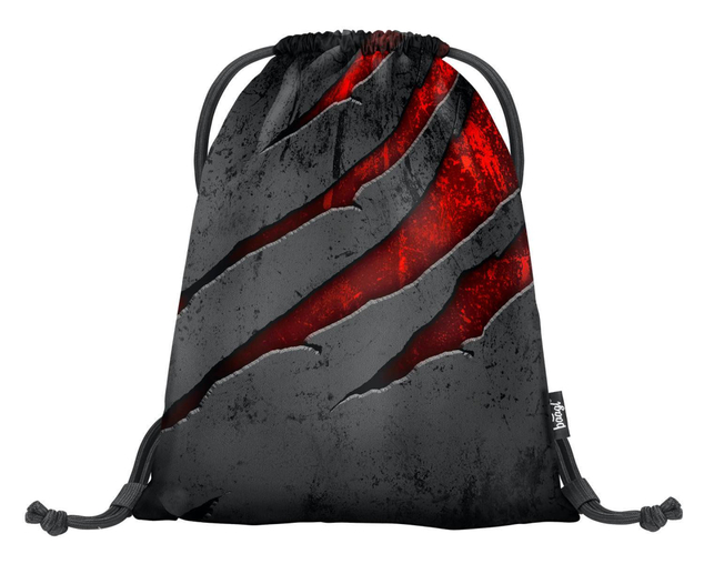 BAAGL SET 5 Core Lava: Rucksack, Federmäppchen, Beutel, Gürteltasche, Laptop-Hülle