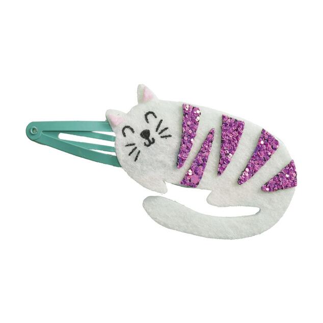 Janod Atelier Kit Créatif Fabrication de Bijoux Barrettes Animaux 6 pcs dans une valise