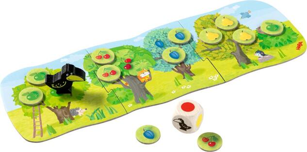 Haba Mini-Spiel für Kinder Obstgarten ab 3 Jahren