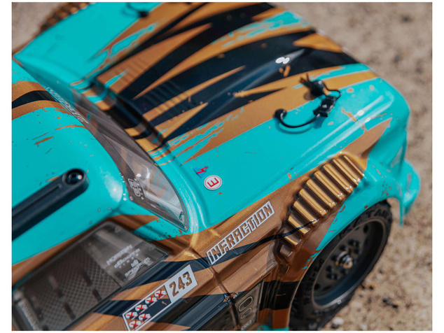 Arrma Infraction Mega 1:8 4WD RTR tyrkysová