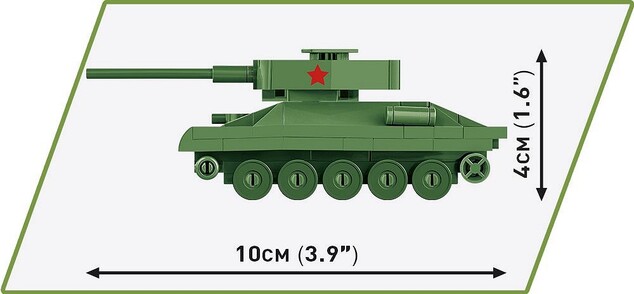 Cobi T-34/85, 1:72, 110 k