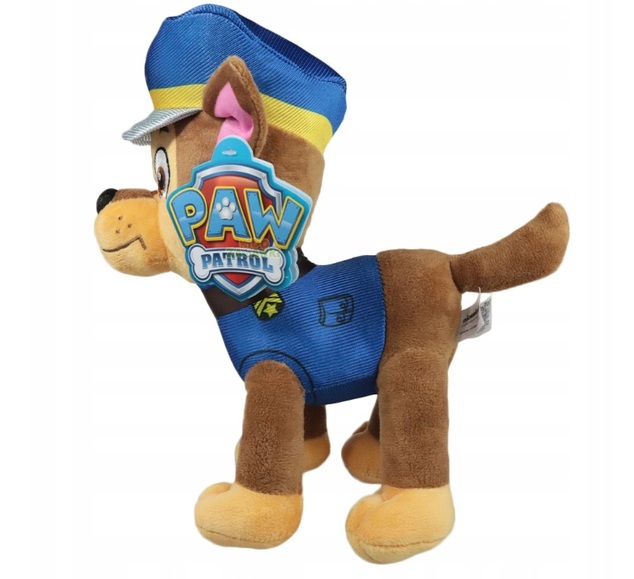 PAW PATROL Chase plyšová hračka 20cm