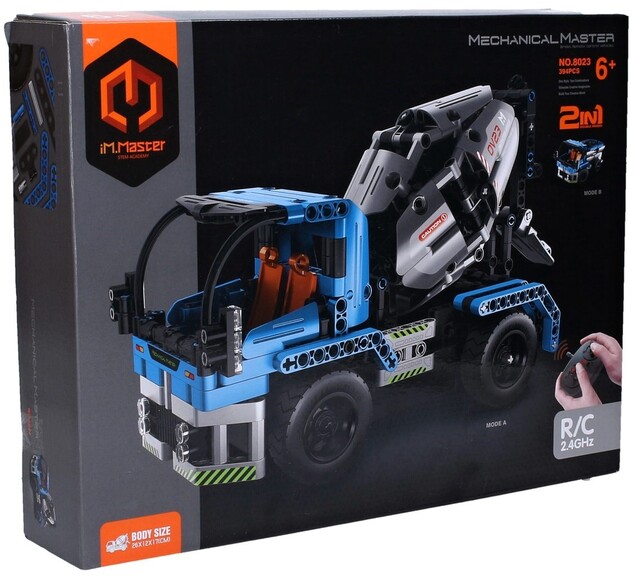 Bausatz LKW und Mischer 2in1 RC 26cm