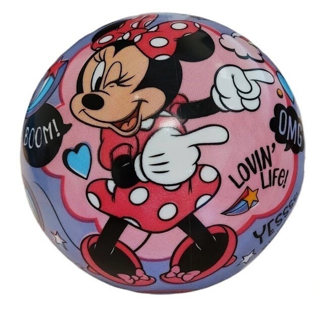 Lopta 14cm Minnie Mouse 2  farby
