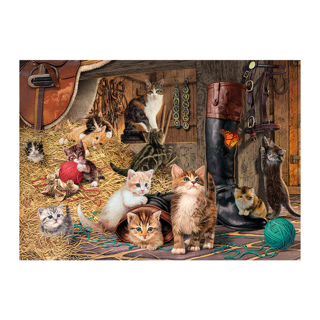 Dino Katzen 1000 geheime Sammlung Puzzle