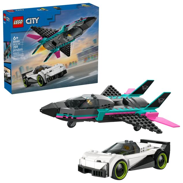 LEGO® City 60489 Stíhačka vs. auto